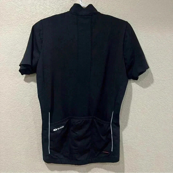 Sugoi Cycling Biking Jersey Shirt Women’s Size Medium Full Zip Pockets Polyester - Picture 3 of 15